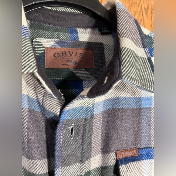 Orvis Big Bear Heavyweight Plaid Flannel - Picture 3 of 5